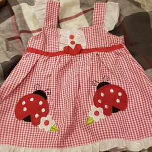Baby Ladybug Country Style Dress